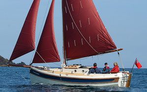Crabbers delight. Cornish Crabber. Cornish Crabber 24 MK 1. Парусный Ботик Корниш шримпер.